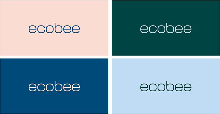 Tái thiết kế logo thương hiệu ecobee